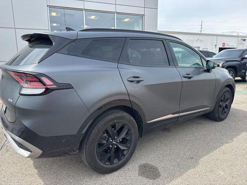 Shadow Matte Gray 2023 Kia Sportage Hybrid SX-Prestige