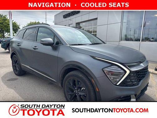 Shadow Matte Gray 2023 Kia Sportage Hybrid SX-Prestige