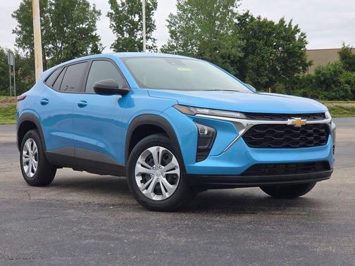 Marina Blue Metallic 2025 Chevrolet Trax LS