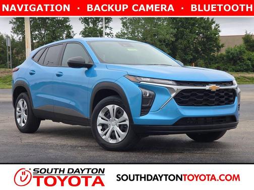 Marina Blue Metallic 2025 Chevrolet Trax LS