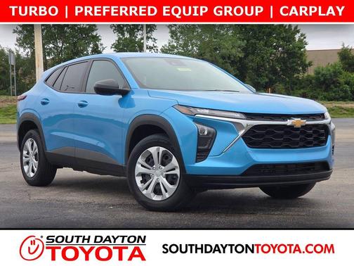 Marina Blue Metallic 2025 Chevrolet Trax LS