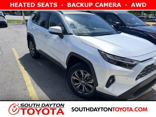 White 2023 Toyota RAV4 Hybrid Limited