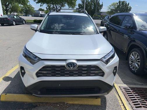 White 2023 Toyota RAV4 Hybrid Limited
