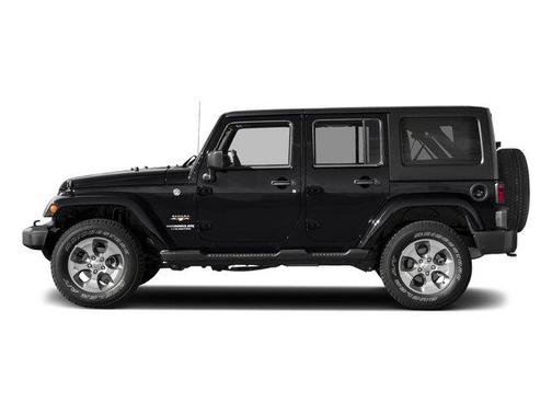 Black Clearcoat 2017 Jeep Wrangler Unlimited Sahara