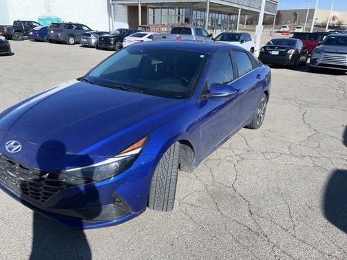 Intense Blue 2023 Hyundai ELANTRA HEV Limited