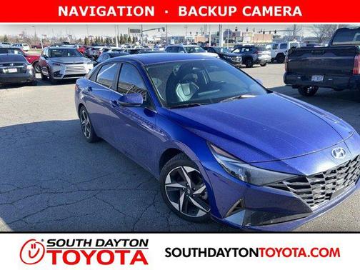 Intense Blue 2023 Hyundai ELANTRA HEV Limited