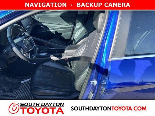 Intense Blue 2023 Hyundai ELANTRA HEV Limited