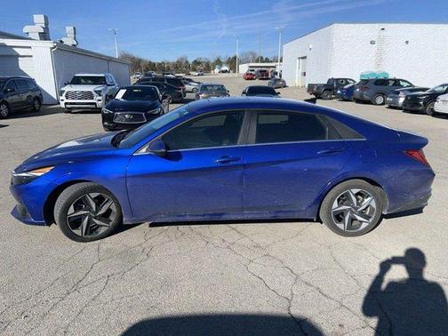 Intense Blue 2023 Hyundai ELANTRA HEV Limited