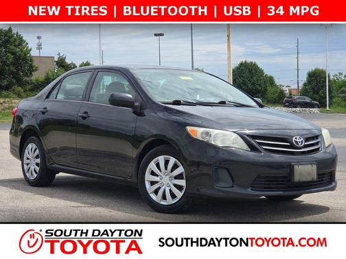 Black 2013 Toyota Corolla LE