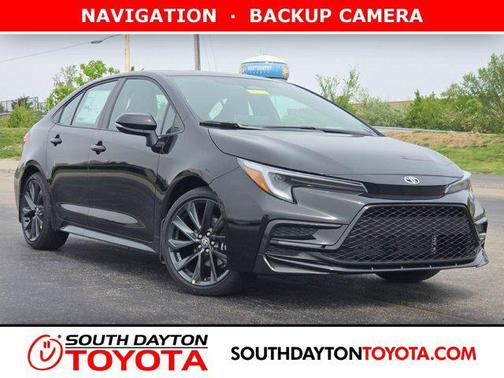 Midnight Black Metallic 2026 Toyota Corolla XSE