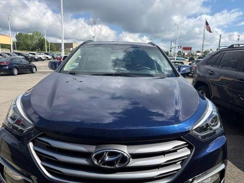 Nightfall Blue 2017 Hyundai Santa Fe Sport 2.4L