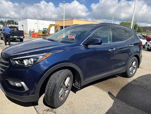 Nightfall Blue 2017 Hyundai Santa Fe Sport 2.4L