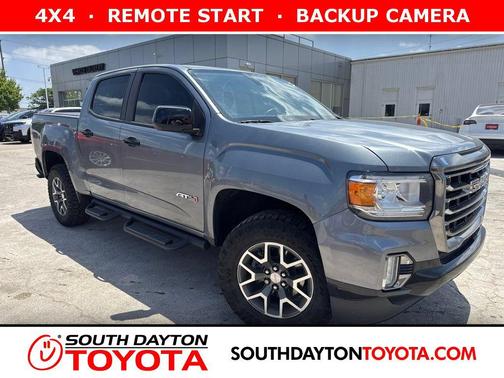 Satin Steel Metallic 2022 GMC Canyon AT4