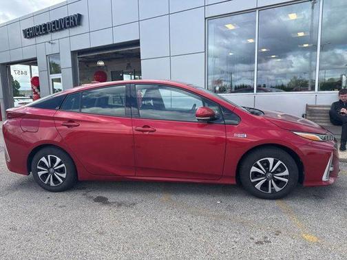 Hypersonic Red 2017 Toyota Prius Prime Advanced