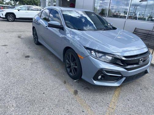 Gray 2021 Honda Civic EX