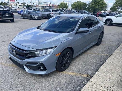 Gray 2021 Honda Civic EX