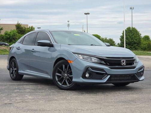 Gray 2021 Honda Civic EX
