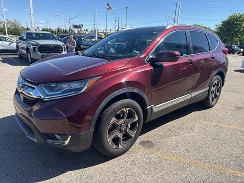 Maroon 2018 Honda CR-V Touring