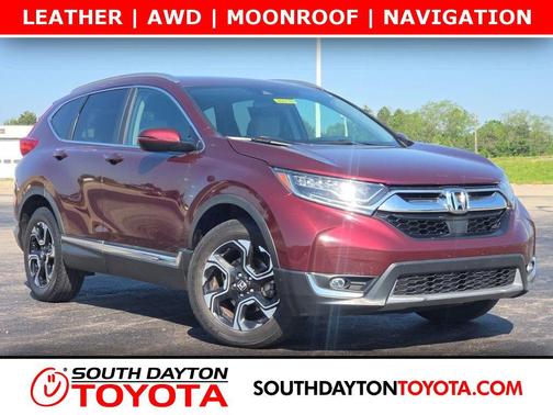 Maroon 2018 Honda CR-V Touring