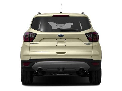 White Platinum Clearcoat Metallic 2017 Ford Escape Titanium