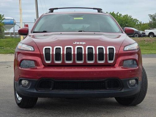 Deep Cherry Red Crystal Pearlcoat 2015 Jeep Cherokee Latitude