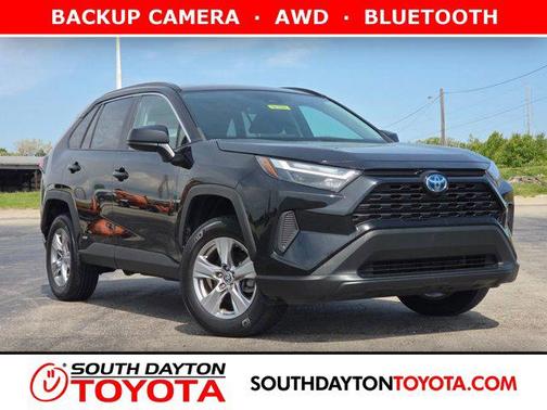 Midnight Black Metallic 2023 Toyota RAV4 Hybrid LE