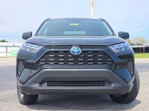 Midnight Black Metallic 2023 Toyota RAV4 Hybrid LE