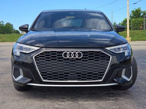 Black 2023 Audi A3 Premium