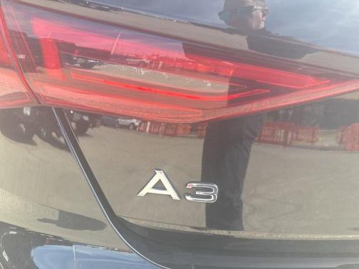 Black 2023 Audi A3 Premium