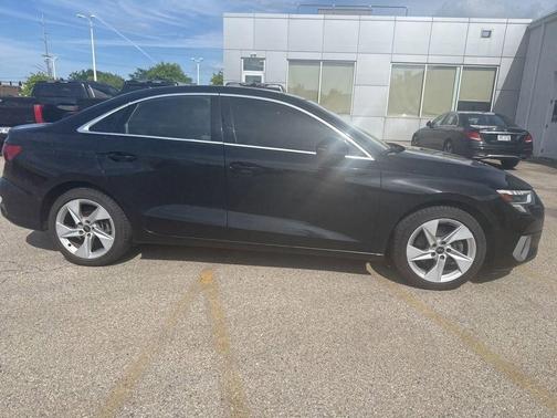 Black 2023 Audi A3 Premium