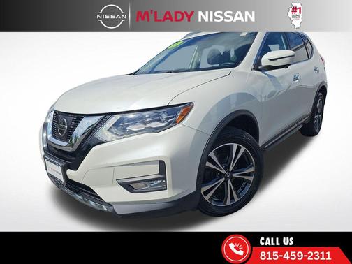 Pearl White 2017 Nissan Rogue SL