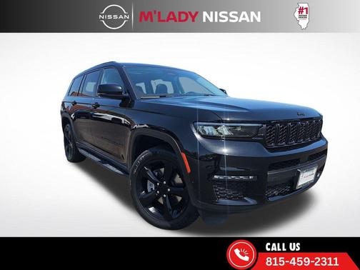 Diamond Black Crystal Pearlcoat 2023 Jeep Grand Cherokee L Limited