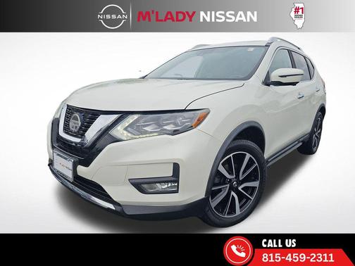 Pearl White 2018 Nissan Rogue SL