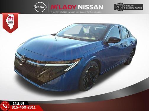 Bluestone Pearl/Super Black 2026 Nissan Sentra SR