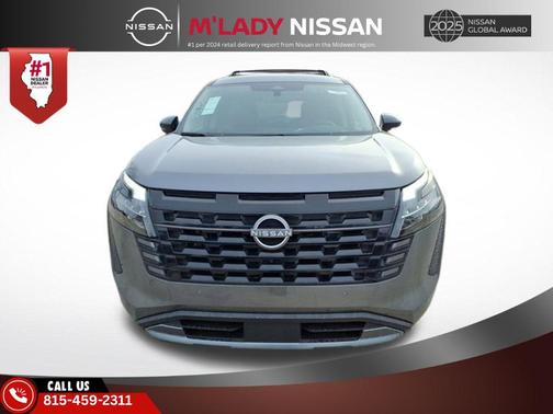 Boulder Gray Pearl 2026 Nissan Pathfinder Platinum