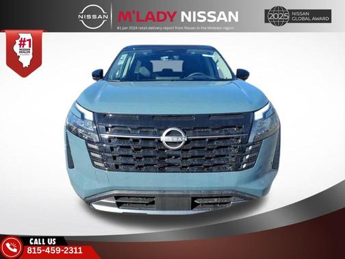 Baltic Teal/Super Black 2026 Nissan Pathfinder Platinum
