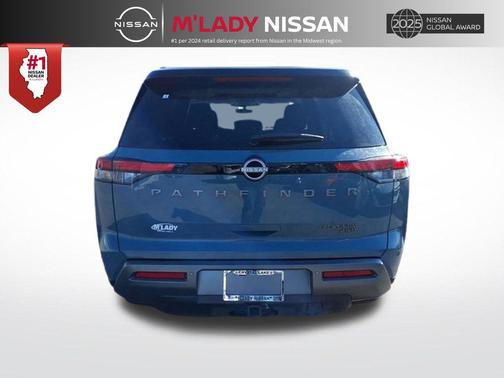 Baltic Teal/Super Black 2026 Nissan Pathfinder Platinum