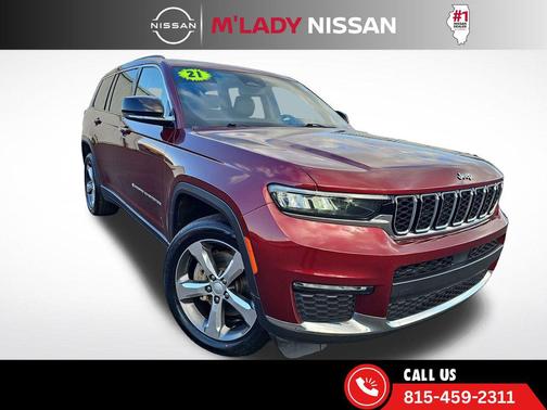 Velvet Red Pearlcoat 2021 Jeep Grand Cherokee L Limited