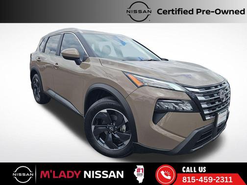 Baja Storm Metallic 2025 Nissan Rogue SV