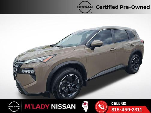 Baja Storm Metallic 2025 Nissan Rogue SV