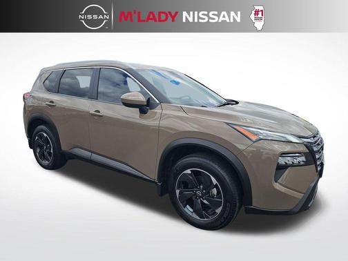 Baja Storm Metallic 2025 Nissan Rogue SV
