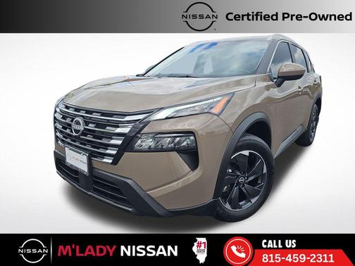 Baja Storm Metallic 2025 Nissan Rogue SV