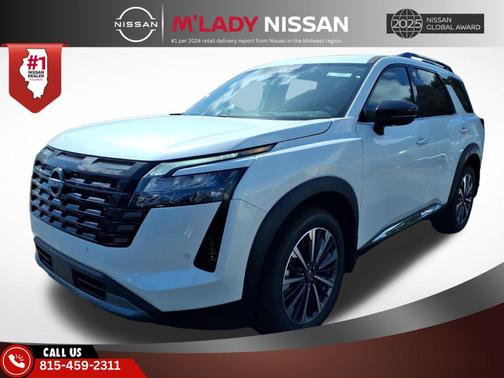 Everest White Pearl Tricoat 2026 Nissan Pathfinder Platinum