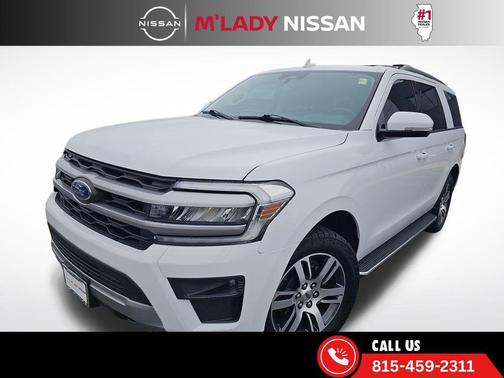 OXFORD WHITE 2022 Ford Expedition XLT