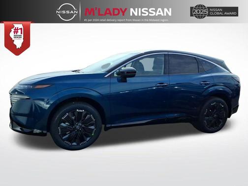 Aurora Blue Pearl Metallic/Super Black 2026 Nissan Murano Platinum