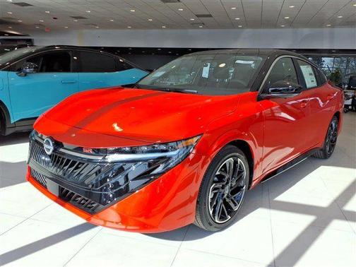 Energetic Ember/Super Black 2026 Nissan Sentra SR