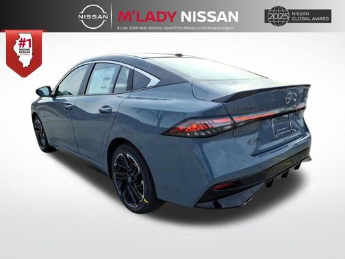 Atlantic Gray Metallic/Super Black 2026 Nissan Sentra SR