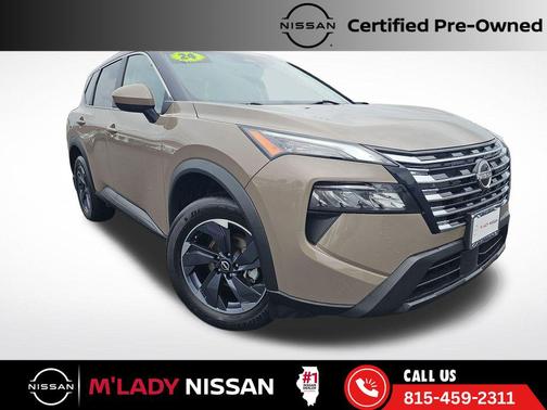 Baja Storm Metallic 2024 Nissan Rogue SV
