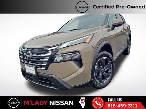 Baja Storm Metallic 2024 Nissan Rogue SV