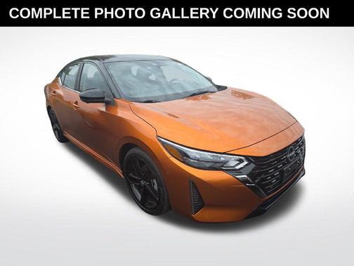 Orange Metallic 2024 Nissan Sentra SR